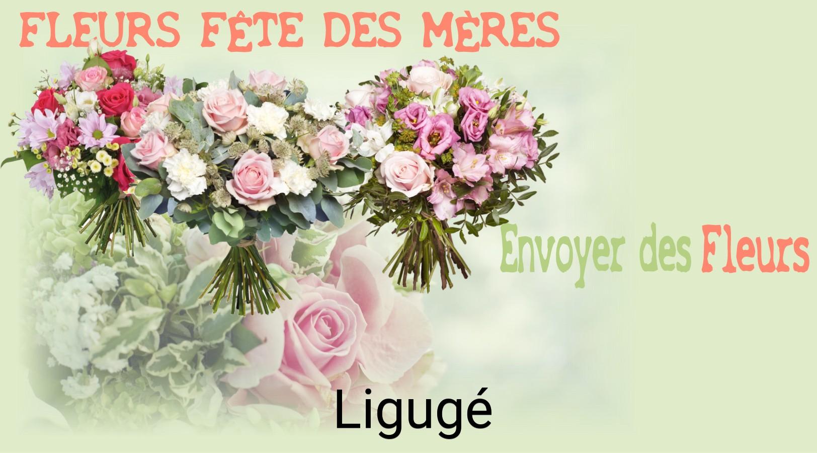 Bouquet de Fête des Mères livré à Ligugé